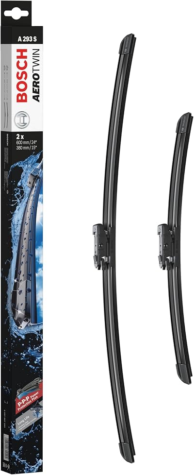 Bosch Aerotwin A293S Wiper Blades Set Front 600mm 380mm