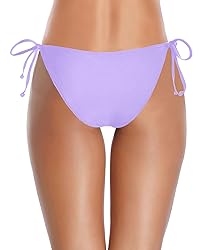 Holipick Lavender Bikini Bottoms for Women String