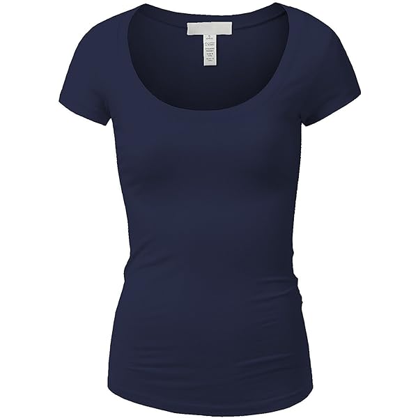 Women's Cotton Scoop Neck Crop Top - Basic Short Sleeve Tee, Kelly Green, Large - View #8