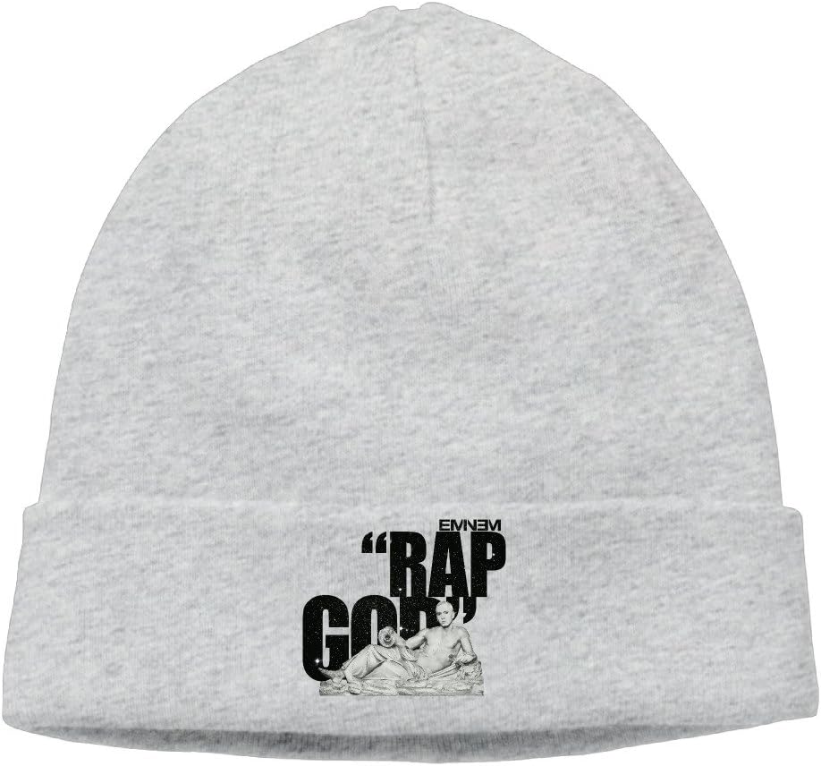 DETO Men's&Women's Eminem Patch Beanie JoggingDeepHeather Cap
