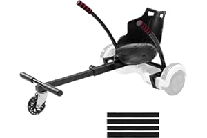 VEVOR Hoverboard Seat Attachment, Compatible with 6.5" 8" 8.5" 10" Hoverboards