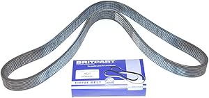 BRITPART BELT SECONDARY DRIVE COMPATIBLE WITH LAND ROVER RANGE ROVER L322 4.2L & RANGE ROVER SPORT SUPERCHARGED 2006-2009 PART # PQS500241