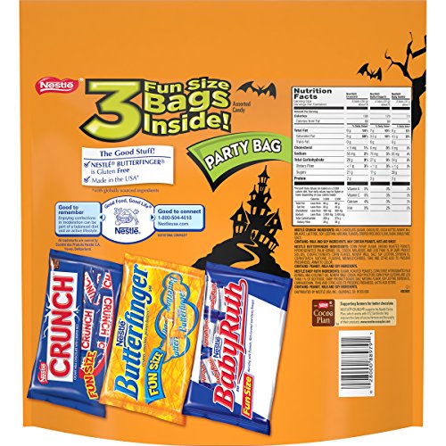 Nestle Halloween Candy, Big Bag Three Stand Up Bag, 34 Ounce Buy