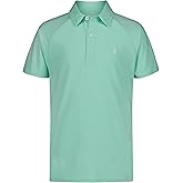 Izod Boys Short Sleeve Performance Stripe Polo Shirt