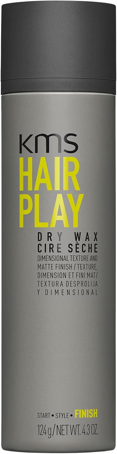 KMS HairPlay Dry Wax 150ml For All Hair Types Flexible Texture Matte Finish