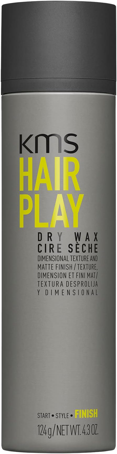 KMS HairPlay Dry Wax 150ml For All Hair Types Flexible Texture Matte Finish