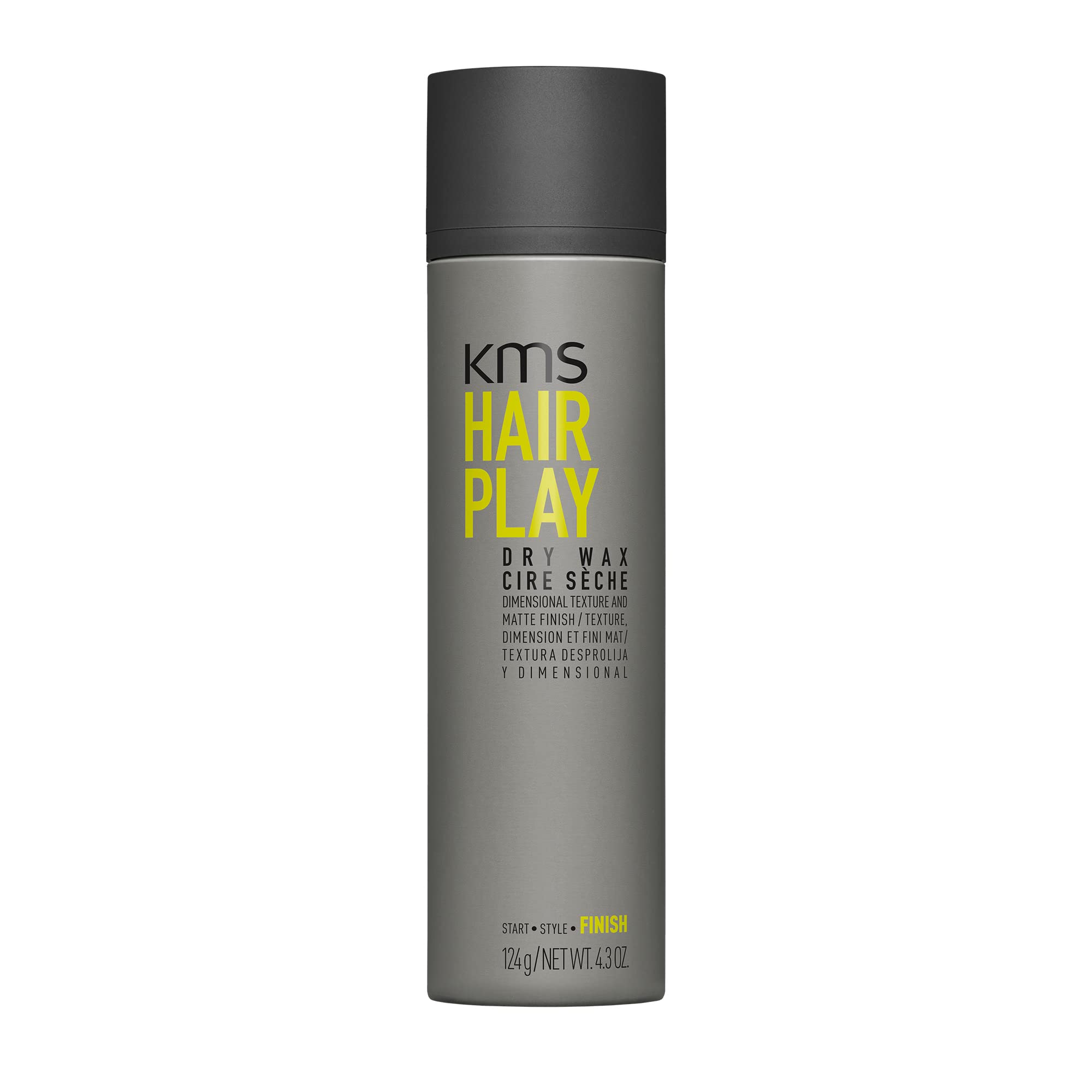 KMS HairPlay Dry Wax, For All Hair Types, Flexible Texture & Matte Finish, Vegan & PETA Approved, 150ml