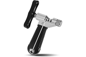 Oumers Universal Bike Chain Tool with Chain Hook, Road and Mountain Bicycle Repair Tool, Bike Chain Splitter Cutter Breaker, 