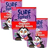 Organic Halloween Candy. Individual Treat Bags Of Fruity Gummy Bears. Free From Top 10 Common Allergens. Bulk Value Pack Of 60.