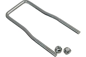 CE Smith - U-Bolt Spare Tire Carrier - Durable Zinc-Plated Boat Accessories - 8-3/4" (27200)