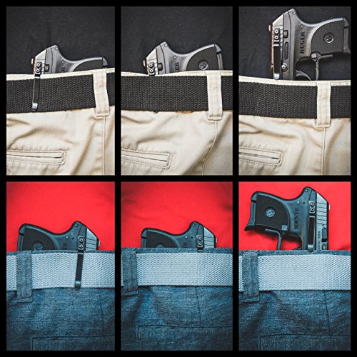 ClipDraw Gun Clip, Low Profile Slim Concealed Carry Easy Install