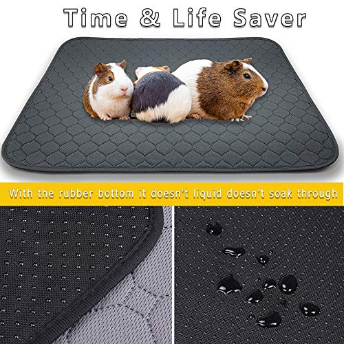 Guinea Pig Cage Liners, Guinea Pig Bedding Super Absorbent, Washable