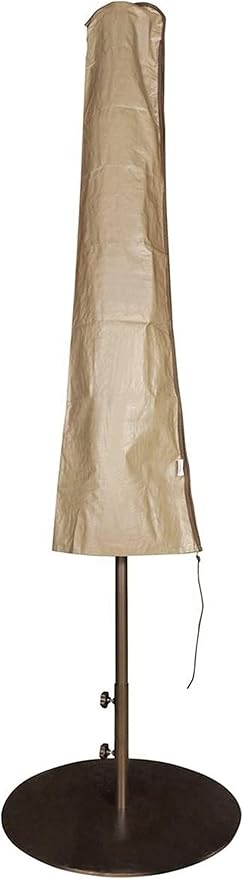 Amazon Com Abba Patio Outdoor Umbrella Cover For 7 11 Ft Umbrella Water Resistant And Durable Patio Outdoor Umbrella Cover With Zipper Brown Garden Outdoor