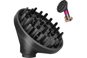 Diffuser attachment Compatible with Dyson Airwrap Styler,Converting Curling Styler to A Hair Dryer, Compatible with HS01 HS03