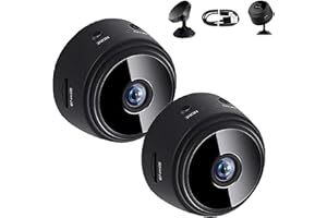 Magnetic Mini Security Camera, 1080p HD MiniCamera Wireless with Night Vision for Home (2PCS)