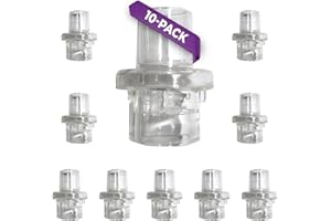 Ambu Kemp USA Durable One Way Replacement Valve for CPR Mask - Essential First Aid Kit Equipment, Survival Gear - Emergency Supplies for Experts (10)