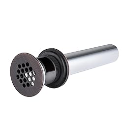 Grid Drain Strainer Assembly with Overflow for