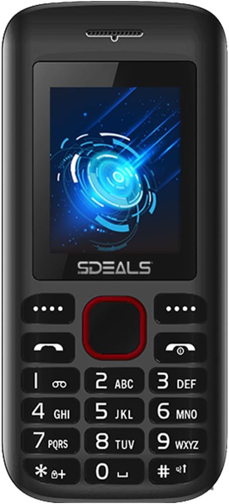 Sdeals SD100 Unlocked GSM Dual-Sim Cell Phone - Black