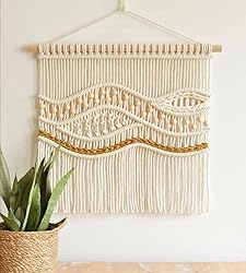 GOHOF Cotton Macrame Cord 3mm 328yards Natural