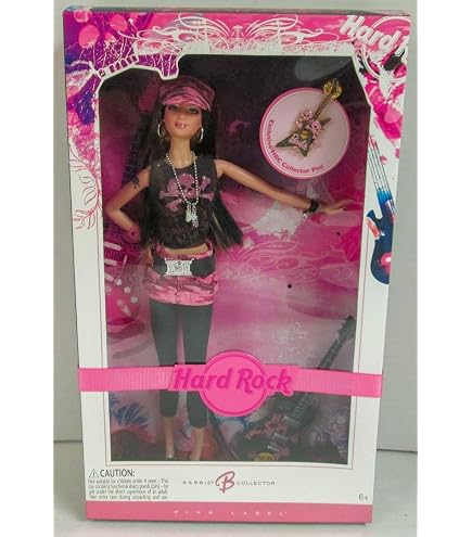 Amazon.com: Barbie Hard Rock 4 Brunette Exclusive : Toys & Games