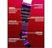 Merino Wool Graduated Compression Socks for Flight Travel Sports Nurse Pregnancy Arthritis Varicose Veins, Edema Shin Splints, Running Nursing, Relieve Leg Pain, Boosting Circulation Reducing Swelling