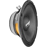 PRV AUDIO 10MR650A-4 10 Inch Midrange Speaker, 4 Ohm, 650 Watts RMS, 97.5 db, 2.5 in Voice Coil Alto Series PRO Audio Mid Range Loudspeaker (Single)