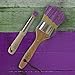 Chalk & Wax Brush set with Stencil Brush included - Paint Brushes with Natural Boar Bristles for Wax Art