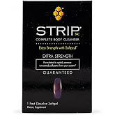 Strip NC Extra Strength Complete Body Cleanser - 1 Fast Dissolve Softgel | Single-dose formula in a fast-dissolve softgel for convenient, on-the-go use. Simple herbal body cleanse&mdash;no mixing needed.