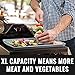 Grillaholics Skewers, Top Barbecue Grilling Accessories, Grill Delicious Kabobs and Brazilian BBQ on Gas and Charcoal Grills, Reusable Metal Unlike Bamboo, Set of 8 Stainless Steel Shish Kebab Sticks