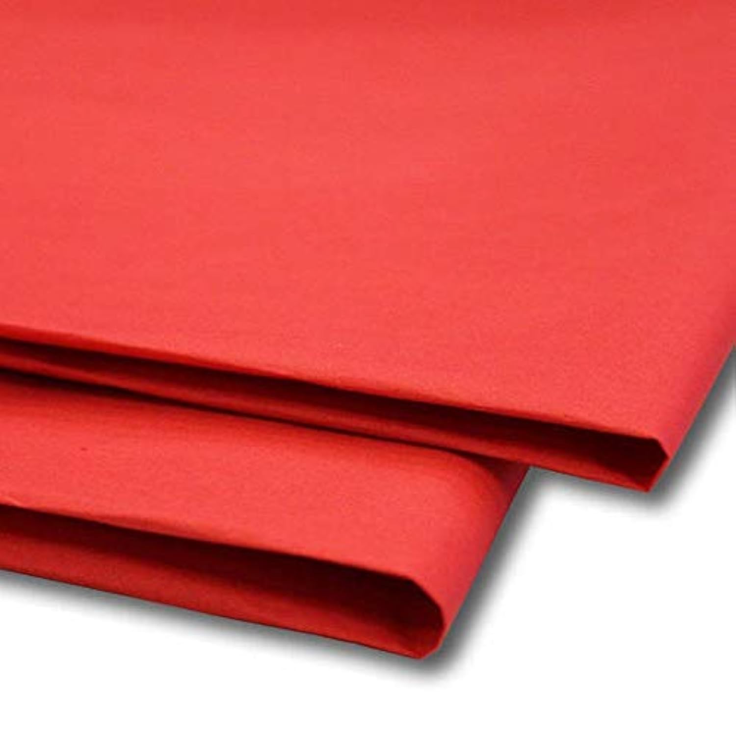 Sabco - Tissue Paper 100 Sheets, Gift Wrap, Mg and Acid Free, 20 X 30" Size, Wrapping Decorative Sketch and Cutting Paper for Art Craft & Packing. – Red
