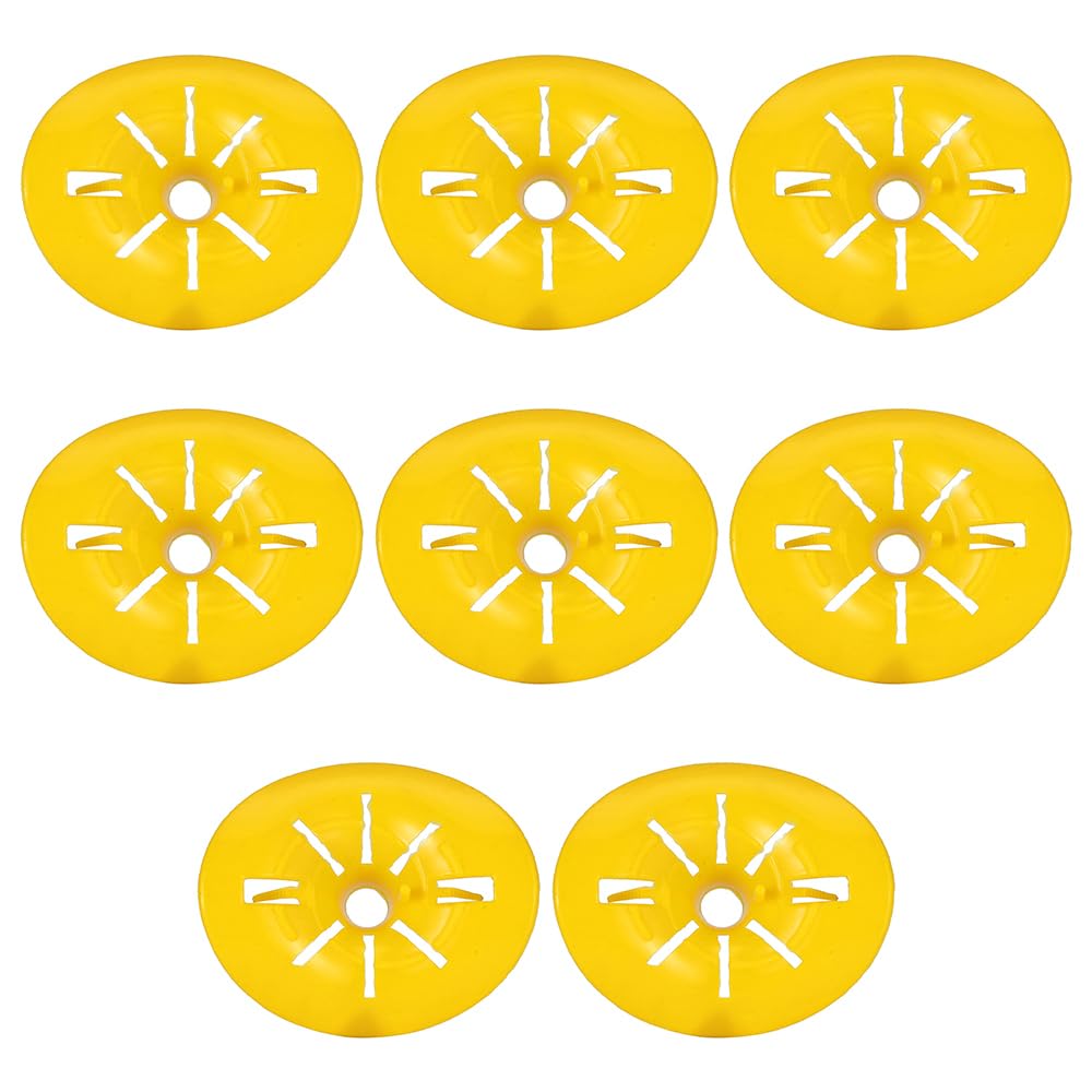 ANCLLO 8-Piece Plastic Wasp Trap Set – Flower-Shaped Hornet Catcher & DIY Insect Trap for Outdoor Protection Against Wasps & Fruit Flies