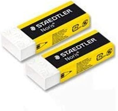 Staedtler Noris Plastic Erasers Pack of 2