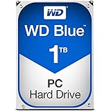 WD Blue 1TB Desktop Hard Disk Drive - 7200 RPM SATA 6 Gb/s 64MB Cache 3.5 Inch
