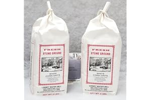 DOGWOOD BOUTIQUE DB Linney's Mill White Corn Grits Fresh Stone Ground 2/2 lb Bags