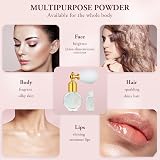 AOOWU Glitter Spray Shiny Body & Face Highlighter Colorful Silver Spray view 6