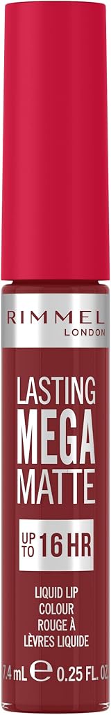 Rimmel London Lasting Mega Matte Liquid Lipstick Ruby Passion 930 8 ml view 2