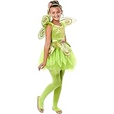 Rubies Green Fairy Costume Dress for Kids, Girl's Small