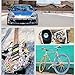 Naisidier Car Decals Vinyl's Bumper Stickers Graffiti Decals for Personalize Laptops, Skateboards, Luggage, Cars, Bumpers, Bikes, Bicycles - Random Sticker Pack (200pcs)