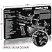 TekMat Walter PPQ Gun Cleaning Mat / 11 x 17 Thick, Durable, Waterproof/Handgun Cleaning Mat with Parts Diagram and Instructions/Armorers Bench Mat/Black and Grey