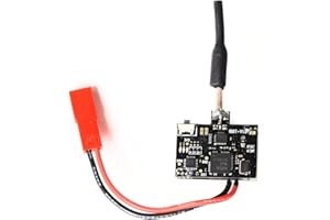 AKK Piggyback Micro AIO FPV Camera 5.8G 40CH VTX Support OSD SmartAudio 400mW Output with Pit Mode FPV Transmitter 600TVL NTSC 120 FOV Ultra-Light Racing Camera for FPV RC Airplane