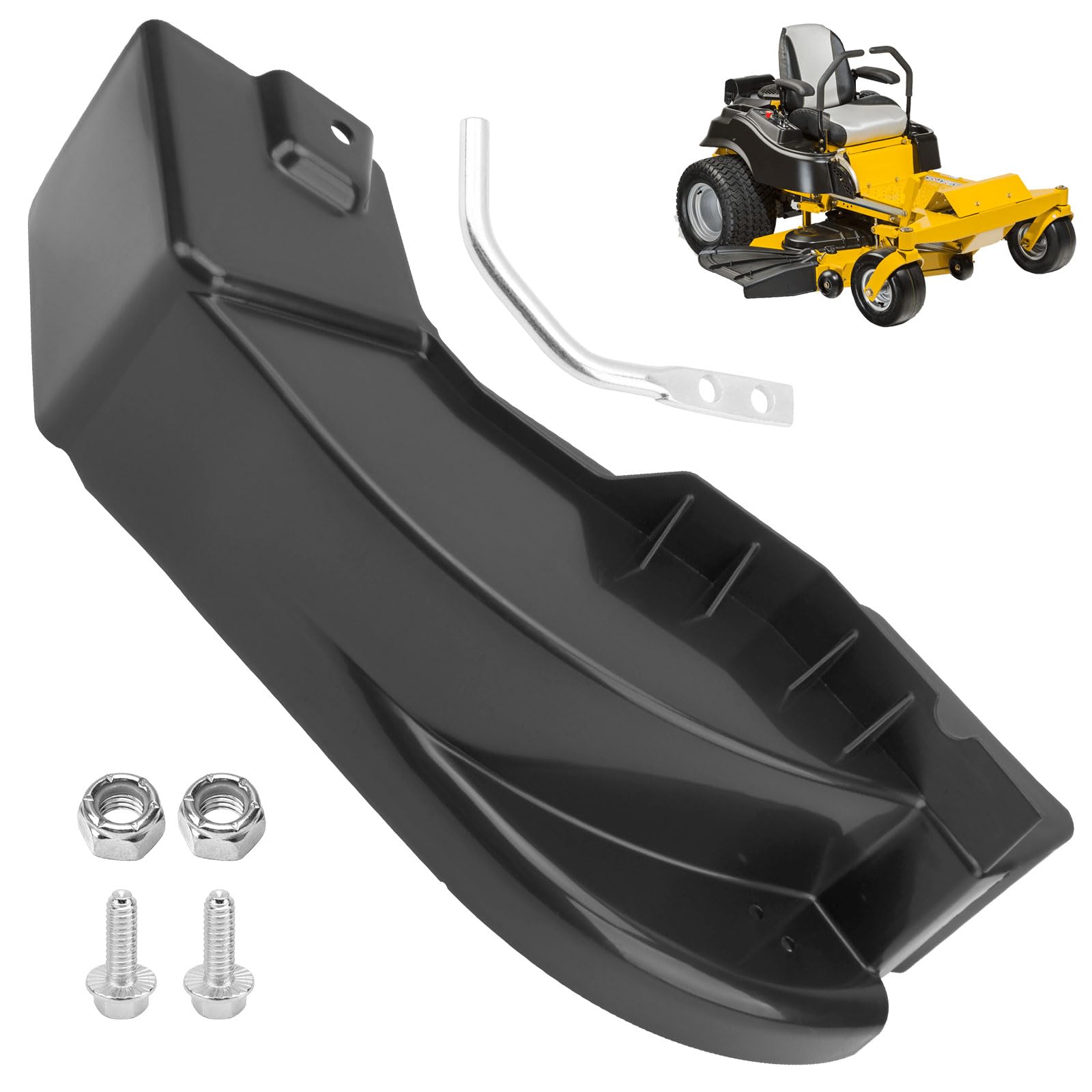 Photo 1 of LEAFLEX 631-08129 Mulch Plug Replacement Compatible with Cub c-adet 54 Inch FAB Mulch Kit Xtreme S- Lawn Mower Mulching Kit Accessory, Helps Reduce Cleaning Frequency and Saves Working Time