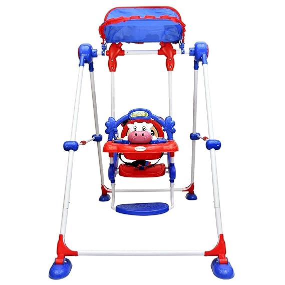 LAVNIK Baby Garden Swing Jhula with Canopy Roof for Indoor and Outdoor