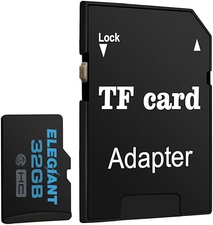 Amazon Elegiant 32gbマイクロsd Tfカードメモリカードストレージメモリフラッシュカードクラス10 Sdhcアダプタ付きセキュアデジタル高速フラッシュ Elegiant パソコン 周辺機器 通販
