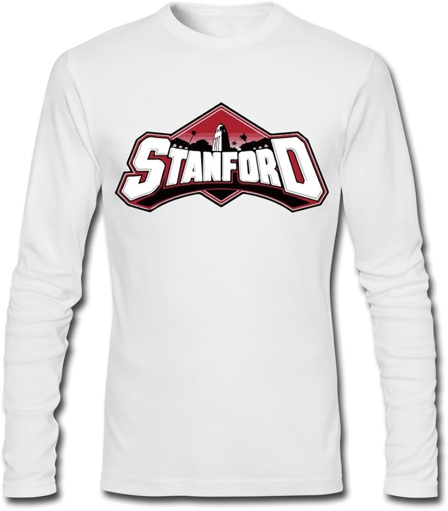 Amazon.com: Stanford Cardinal Logo T-shirts XXL White For Men 100% Cotton: Clothing