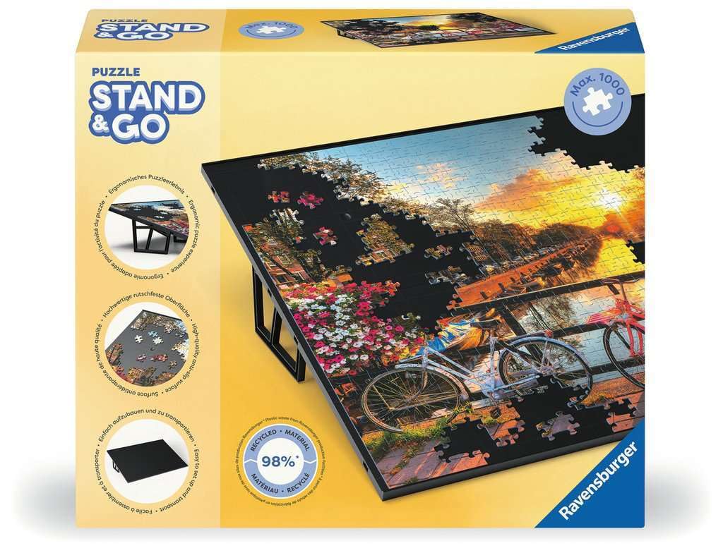 Puzzle Staffelei. 1000 Teile