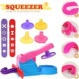 Jiosdo 53 Pcs Dough Tools Set Kids Toddlers Plastic Molds Storage Box view 2