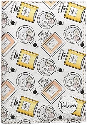 Macarons Passport Holder modern cover eco - leather designed by Martina Pavlova