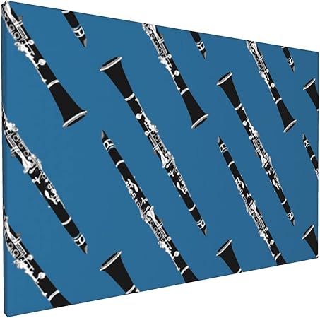 Amazon Co Jp クラリネット部門楽器 笛子 乐器 アートパネル 装飾画 壁の絵 壁掛け アートパネル インテリア絵画 壁の装飾画 ポスター インテリア絵画 木製の枠 キャンバス絵画 壁アート 壁掛け絵画 玄関に飾る モダンアート Generic