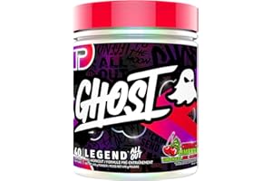 Ghost Legend All Out Pre Workout Powder | Increased Energy, Pumps, Focus | L-Citrulline, Beta Alanine, Beta Alanine Blend | V