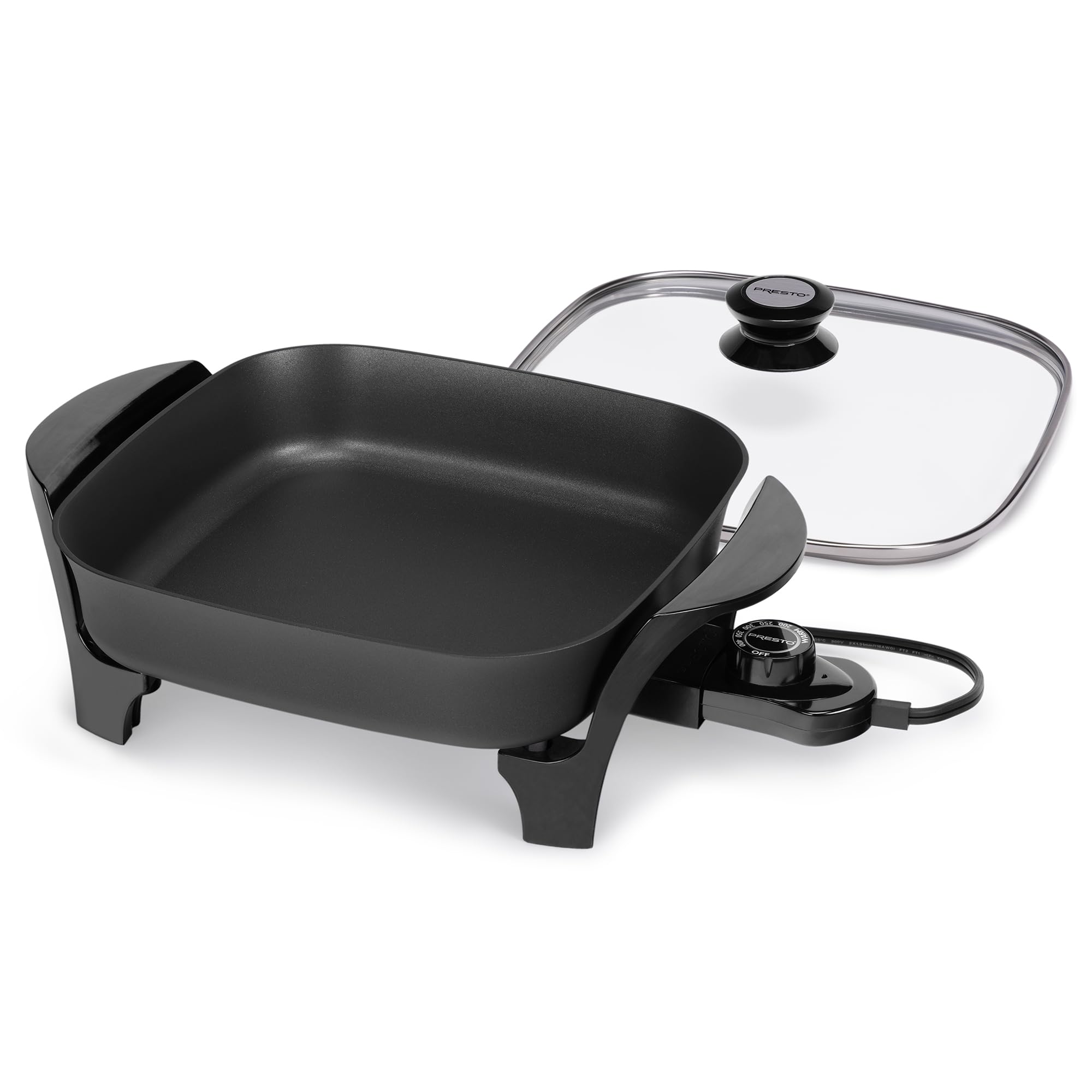Presto 06626 11 inch Electric Skillet w/glass lid
